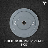 Verpeak Colour Bumper Plate 5KG x 2 Gray VP-WP-105-FP